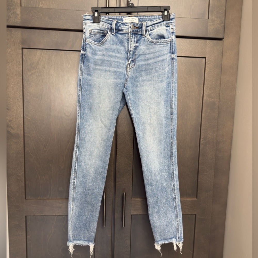 Flying Monkey Mid-Rise Ankle Skinny Stretch Jean 28